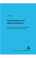 Haushaltslehre Und Allgemeinbildung