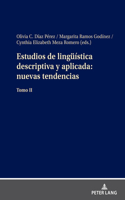Estudios de lingueistica descriptiva y aplicada: nuevas tendencias