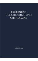 Ergebnisse Der Chirurgie Und Orthopädie