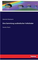 Eine Sammlung ausländischer Volkslieder