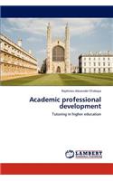 Academic professional development