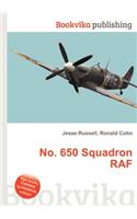 No. 650 Squadron RAF: (English)