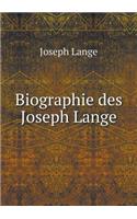 Biographie des Joseph Lange