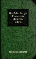 Der Babenberger Ehrenpreis (German Edition)