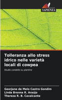 Tolleranza allo stress idrico nelle varietà locali di cowpea