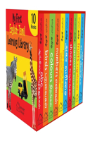 My First English-Tamil Learning Library (Boxset of 10 English Tamil Board Books)