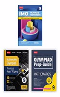 MTG International Mathematics Olympiad (IMO) Workbook, Prep-Guide & Previous Years Papers with Self Test Paper Class 9 - SOF Olympiad Books For 2023-24 Exam (Set of 3 Books)