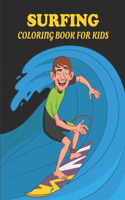 Surfing Coloring Book For Kids