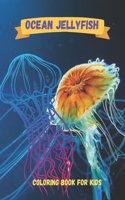 Ocean jellyfish Coloring Book For kids