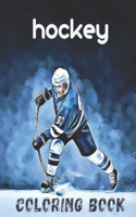 Hockey Coloring Book