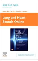 Lung and Heart Sounds Online (Access Code)