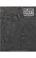 Blank Sheet Music Notebook - 100 Pages Of Blank Manuscript Paper - 8x10