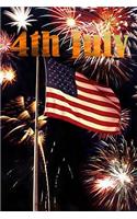 4th July: 4th July Notebook, Journal size 6x9