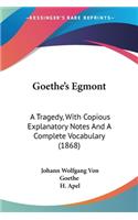 Goethe's Egmont