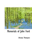 Memorials of John Ford