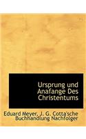 Ursprung Und Anafange Des Christentums