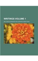 Writings Volume 1: (English)