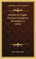 Histoire De L'Eglise De France Pendant La Revolution V1 (1852)