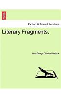 Literary Fragments.