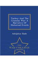 Turkey and the Crimean War: A Narrative of Historical Events - War College Series: A Narrative of Historical Events - War College Series