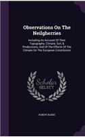 Observations On The Neilgherries