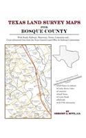 Texas Land Survey Maps for Bosque County: (English)