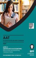 AAT Processing Bookkeeping Transactions: Study Text