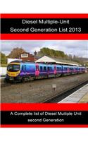 Diesel Multiple-Unit Second Generation list 2013