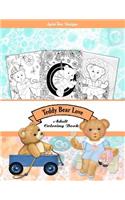 Teddy Bear Love Adult Coloring Book