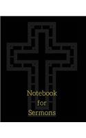 Notebook for Sermons (Black)