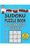 Poop Time Puzzles Sudoku Puzzle Book, 400 Medium Giant Size Puzzles