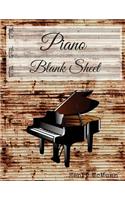 Piano Blank Note