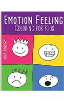 Emotion Feeling Coloring Book for Kids