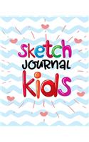 Sketch Journal Kids: Blank Doodle Draw Sketch Books