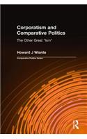 Corporatism and Comparative Politics