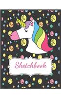 My Cute Unicorn Sketch Book
