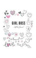 Girl boss - Express Your Love: I Love You Journal for Women, Girlfriend and Lover - Good Way to Track Goals, Resolutions and Habits, Monthly and Weekly Planner, Meeting Tracker, G