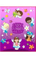 Student Planner/Agenda Escolar - Biannual/Semestral (Fairies)