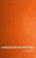 Fahrzeugwartungsprotokoll Logbuch