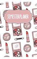 Semesterplaner: Studienplaner für Studenten und Schüler - mit Stundenplan - A5 - 120 Seiten - für 4 Semester - Geschenk für Studienstart - Jede Seite eine Woche - M