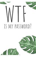 WTF is my Password NoteBook