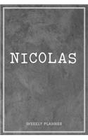 Nicolas Weekly Planner