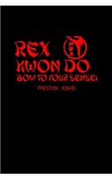 Rex Kwon Do bow to your sense! Preston, Idaho: Food Journal - Track your Meals - Eat clean and fit - Breakfast Lunch Diner Snacks - Time Items Serving Cals Sugar Protein Fiber Carbs Fat - 110 pag
