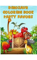 Dinosaur Coloring Book Party Favors