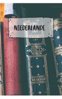 Niederlande: Liniertes Reisetagebuch Notizbuch oder Reise Notizheft liniert - Reisen Journal für Männer und Frauen mit Linien