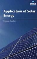 Application of Solar Energy