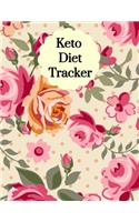 Keto Diet Tracker: Macro & Meal Log Ketogenic Diary For Women (Weight Loss Aid & Exercise Planner Journal)