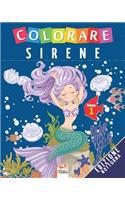 Colorare sirene - Volume 1 - Edizione notturna