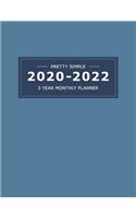 2020 2022 3 Year Monthly Planner: 36 Months Yearly Planner & Monthly Calendar View -Very Simple Design Planner Schedule - Organizer - Great Useful Journal -8.5"X11" Size(20 Simple Design Planners 2020-2022)