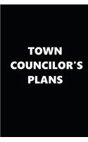 2020 Weekly Planner Political Town Councilor's Plans Black White 134 Pages